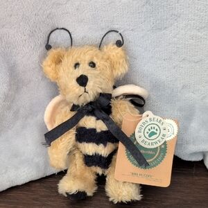 Boyds Bears Bibi Buzzybee Plush - Tan and Black